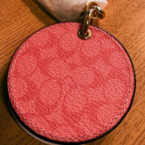 Coach Pink Lemonade Bag Charm - Picture 1 of 3